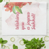 Linge De Cuisine Citation de Torah pour les fêtes de Sukkot | Décor (Plié)