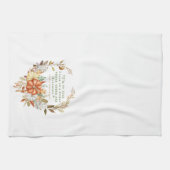 Linge De Cuisine Citation d'octobre d'Anne of Green Gables (Horizontal)