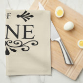 Linge De Cuisine Citation drinker vin drôle (Quart Plié)