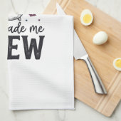 Linge De Cuisine Citation drôle de sorcière d'Halloween Regarde ce (Quart Plié)