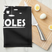 Linge De Cuisine Citation drôle sur la pêche sur glace (Quart Plié)