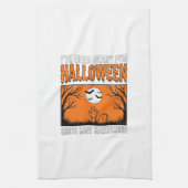 Linge De Cuisine Citation Halloween J'étais Prêt Depuis Le Dernier (Vertical)