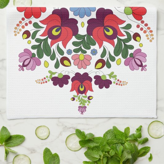 Linge De Cuisine Citation Hongroise originale de la cuisine Matyo (Plié)