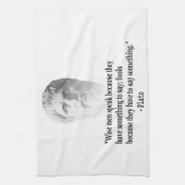 Linge De Cuisine Citation Par Platon (Vertical)