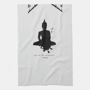 Linge De Cuisine Citation zen : Sagesse et méditation