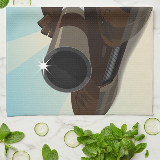 Linge De Cuisine Citerne (Plié)