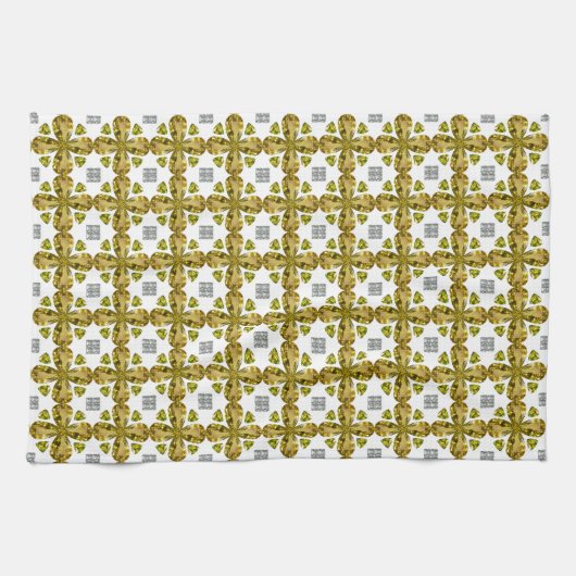 Linge De Cuisine Citrine Clover (Horizontal)