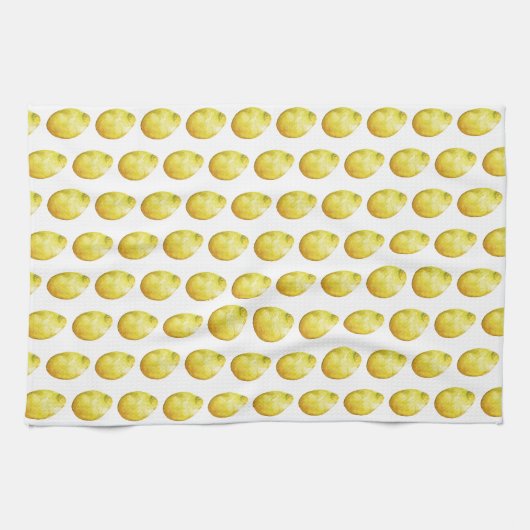 Linge De Cuisine Citron (Horizontal)