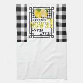 Linge De Cuisine citron (Vertical)