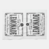 Linge De Cuisine Citron à thème (Horizontal)