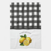 Linge De Cuisine Citron d'aquarelle de Buffalo (Vertical)
