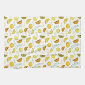 Linge De Cuisine Citron et citron vert Motif (Horizontal)