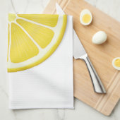 Linge De Cuisine Citron Été (Quart Plié)