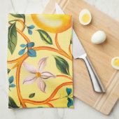 Linge De Cuisine Citron & Fleur d'Oranger (Quart Plié)