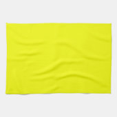 Linge De Cuisine Citron jaune Accent Couleur Personnaliser (Horizontal)