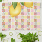 Linge De Cuisine Citron Patchwork (Plié)