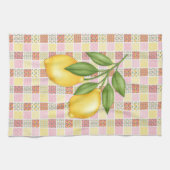Linge De Cuisine Citron Patchwork (Horizontal)