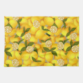 Linge De Cuisine Citron plein (Horizontal)