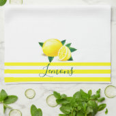 Linge De Cuisine Citrons (Plié)