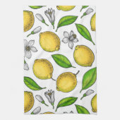 Linge De Cuisine Citrons (Vertical)
