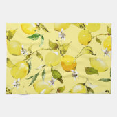 Linge De Cuisine citrons aquarelle 15 (Horizontal)