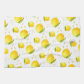 Linge De Cuisine Citrons aquarelles (Horizontal)