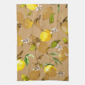 Linge De Cuisine citrons d'aquarelle 33 (Vertical)