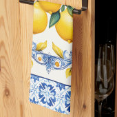 Linge De Cuisine Citrons de carreaux méditerranéens