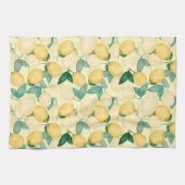 Linge De Cuisine Citrons et cuisine verte (Horizontal)