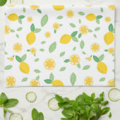 Linge De Cuisine Citrons frais modernes (Plié)