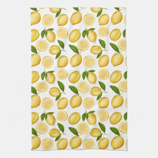 Linge De Cuisine Citrons succulents (Vertical)