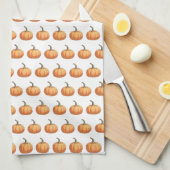Linge De Cuisine Citrouille (Quart Plié)