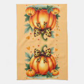 Linge De Cuisine Citrouille automne (Vertical)