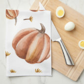 Linge De Cuisine Citrouille d'Halloween (Quart Plié)