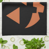 Linge De Cuisine Citrouille d'Halloween Jack O'Géant (Plié)