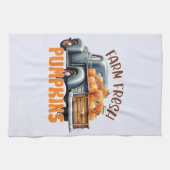 Linge De Cuisine Citrouille frais de ferme (Horizontal)