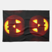 LINGE DE CUISINE CITROUILLE HALLOWEEN TRADITIONNEL (Horizontal)