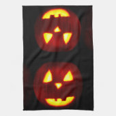 LINGE DE CUISINE CITROUILLE HALLOWEEN TRADITIONNEL (Vertical)
