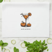 Linge De Cuisine Citrouille Martini (Plié)