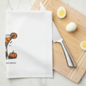 Linge De Cuisine Citrouille Martini (Quart Plié)