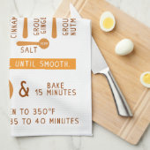 Linge De Cuisine Citrouille Pie Recette de cadeaux de vacances Thé  (Quart Plié)