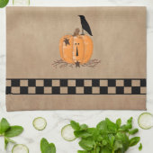 Linge De Cuisine Citrouille principal du pays (Plié)