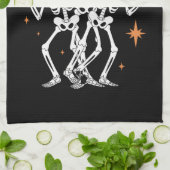 Linge De Cuisine Citrouille Skeleton Halloween Citrouille saison Éf (Plié)