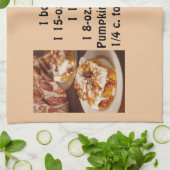 Linge De Cuisine Citrouille Spice Poke (Plié)
