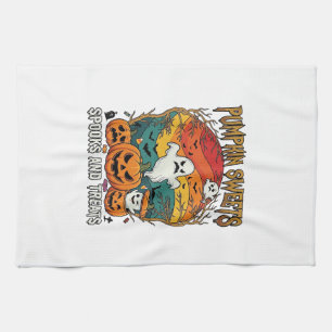 Linge De Cuisine Citrouille Sucreries Esprits Traitements Halloween