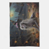 Linge De Cuisine Citrouilles chinois arrêtés Halloween effrayant (Vertical)