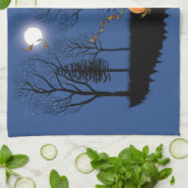 Linge De Cuisine Citrouilles de la forêt Red Fox (Plié)