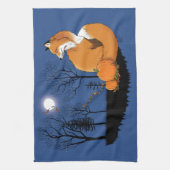 Linge De Cuisine Citrouilles de la forêt Red Fox (Vertical)