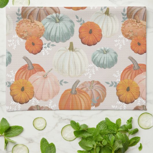 Linge De Cuisine Citrouilles de l'héritier (Plié)