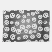 Linge De Cuisine Citrouilles d'Halloween (Horizontal)
